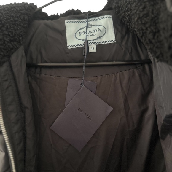 Pre-Loved PRADA Puffer Knee Length Coat - Picture 3 of 3